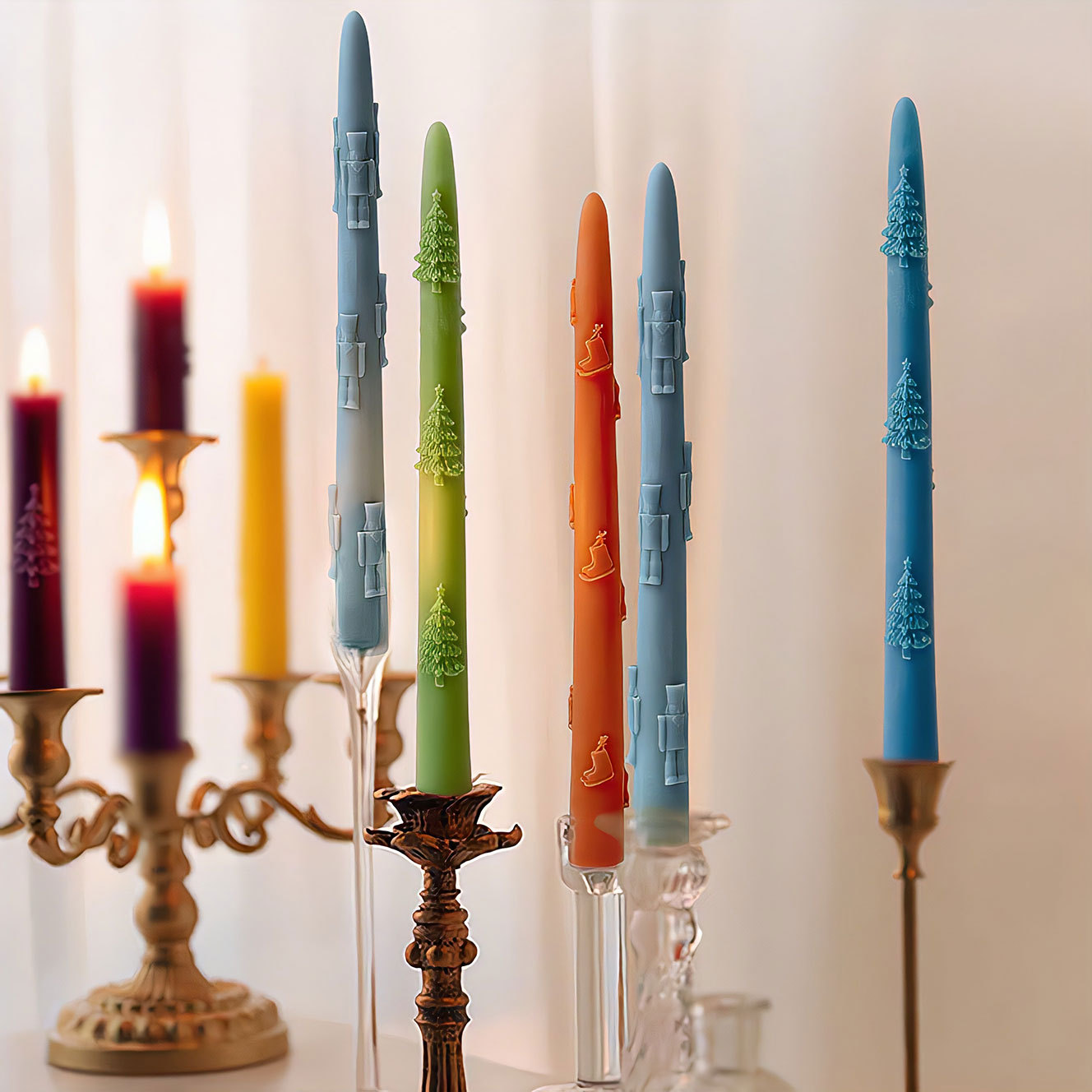 Perfume Fragrance Stick - Noel Uzun Mum silikon kalıp DIY
