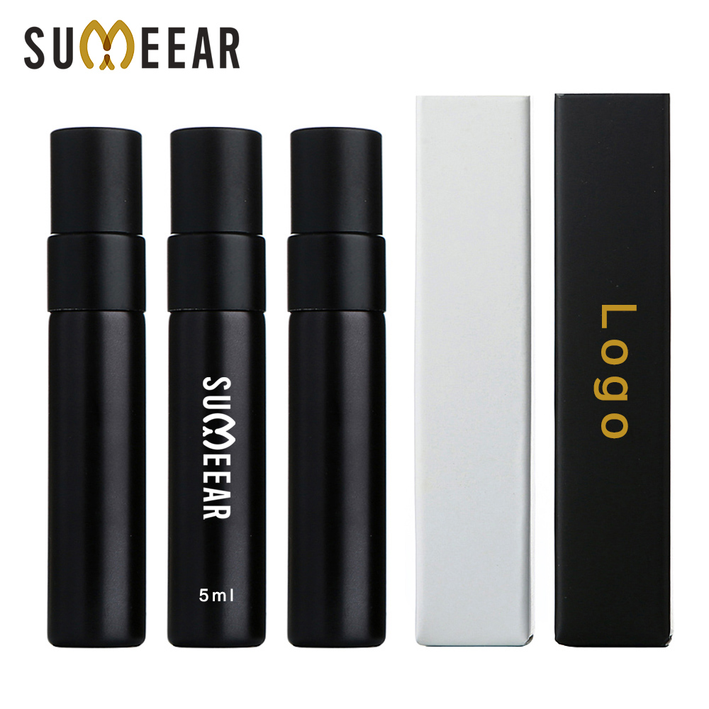 Perfume Fragrance Difference - 50/100 adet 5ml Mat Siyah Parfüm