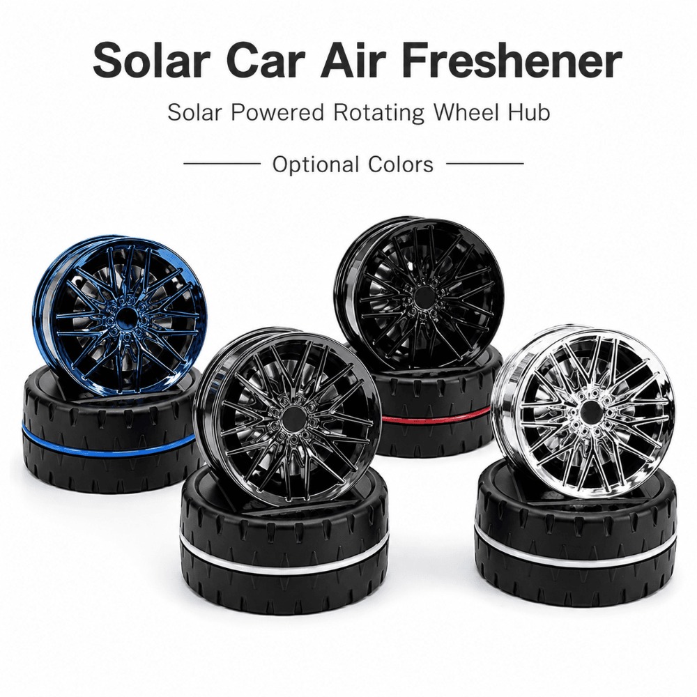 Perfume Fragrance Wheel - Evrensel Araçlar İçin Güneş Enerjili Araba