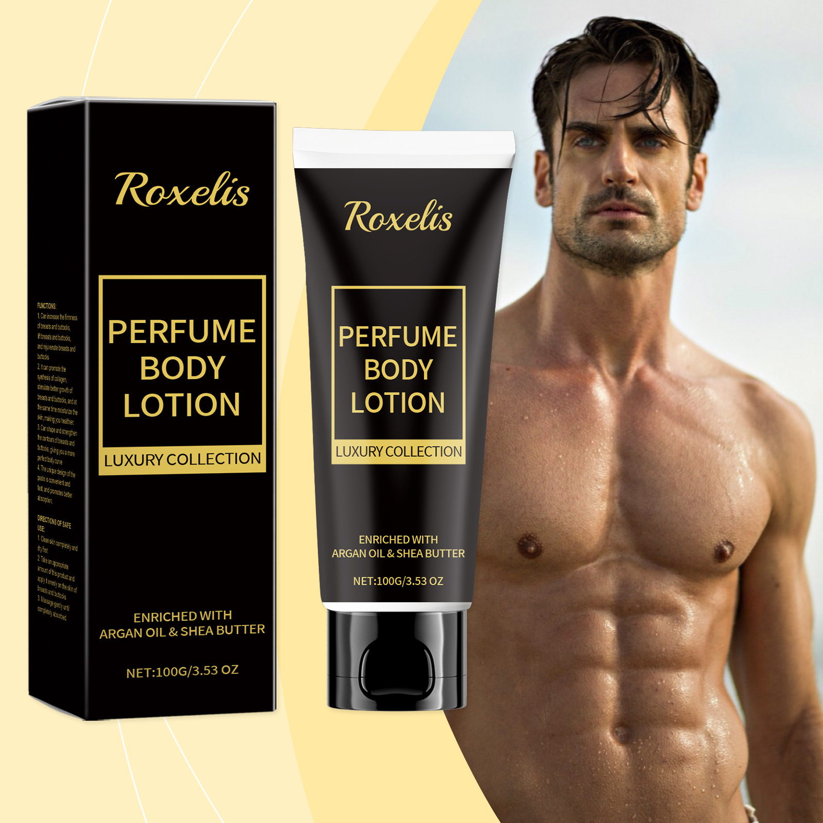 Perfume Fragrance Body Lotion - Erkekler İçin Büyüleyici Parfüm Losyonu Uzun