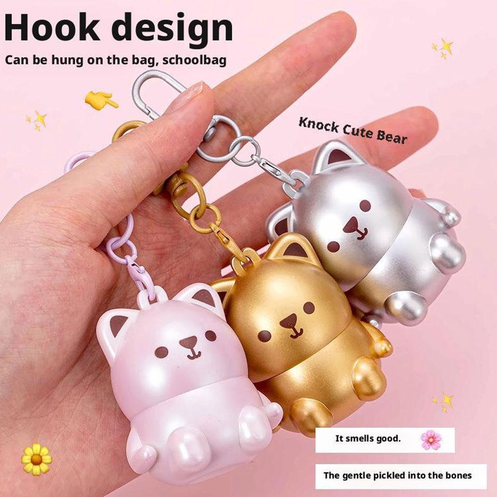 Perfume Fragrance Stick - Sevimli Ayı Şeklinde Katı Parfüm, Her
