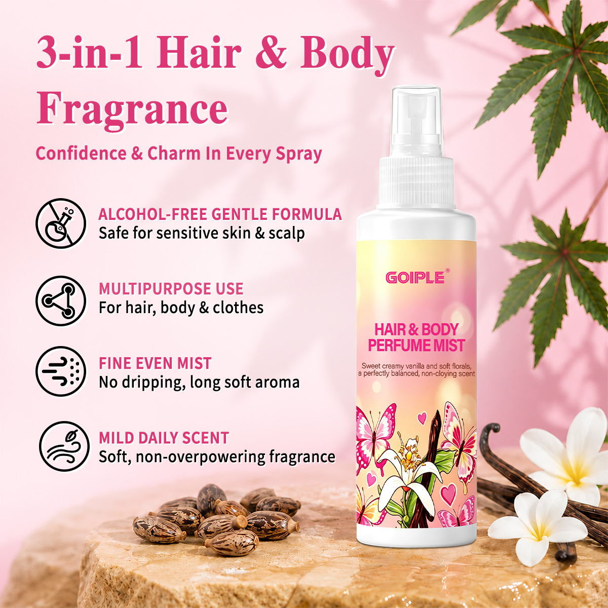 Saç ve Vücut Parfümü Spreyi, C - Perfume Fragrance Mist incelemesi ve fiyatı