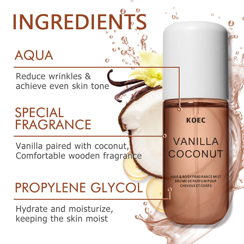 KOEC Vanilya ve Hindistan Cevi - Perfume Fragrance Mist incelemesi ve fiyatı