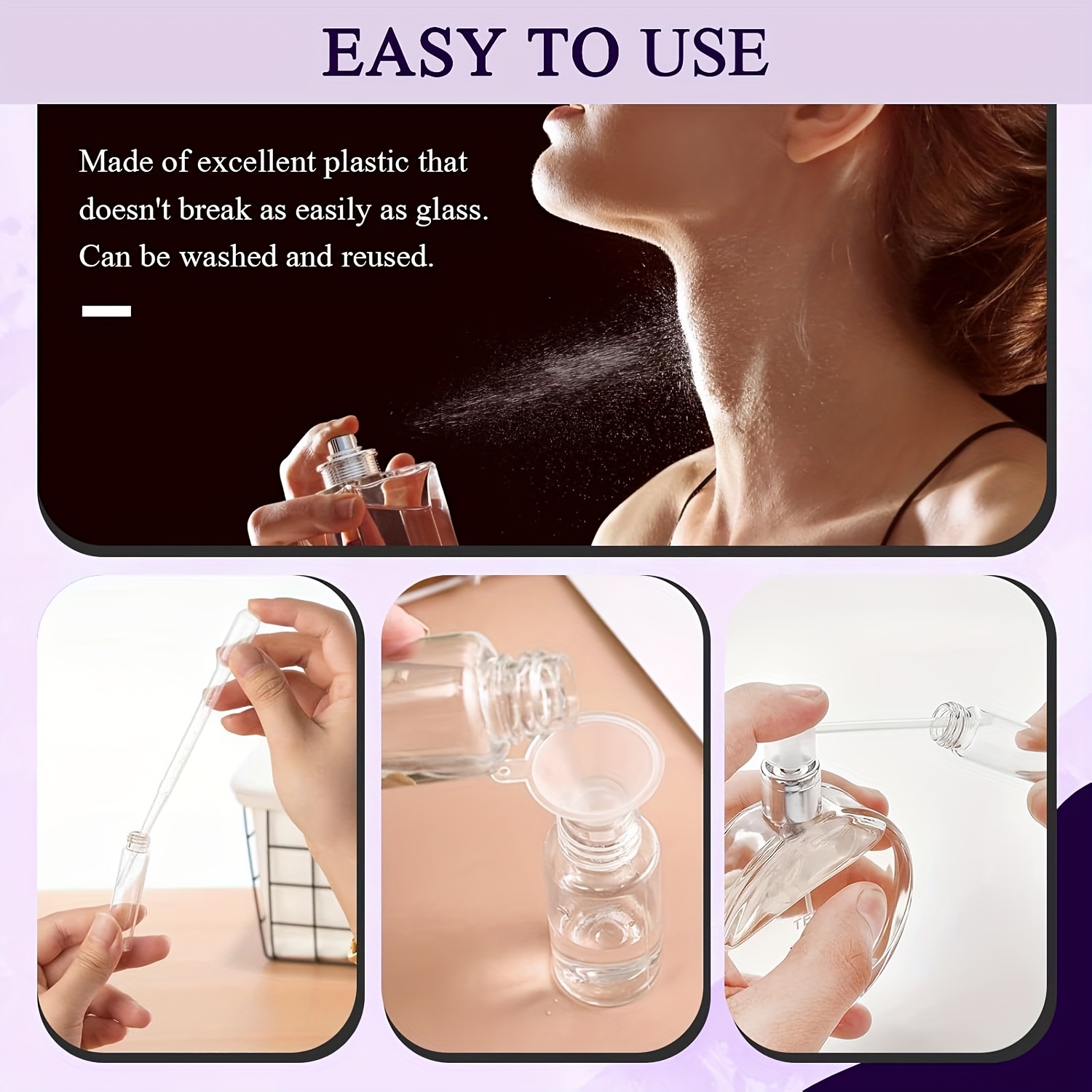 40 parçalı parfüm dolum seti:  - Fragrance Perfume Box incelemesi ve fiyatı
