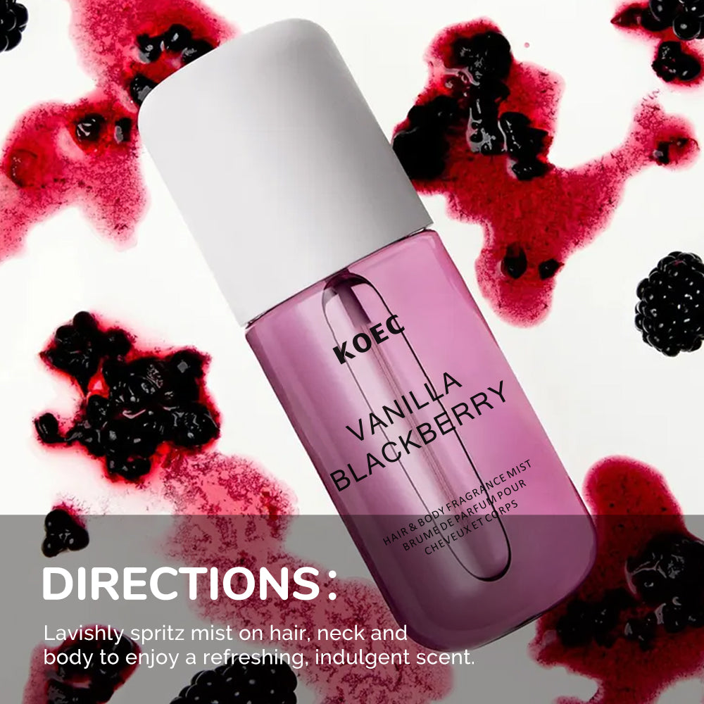50ml KOEC Vanilya Böğürtlen Ko - Perfume Fragrance Mist incelemesi ve fiyatı